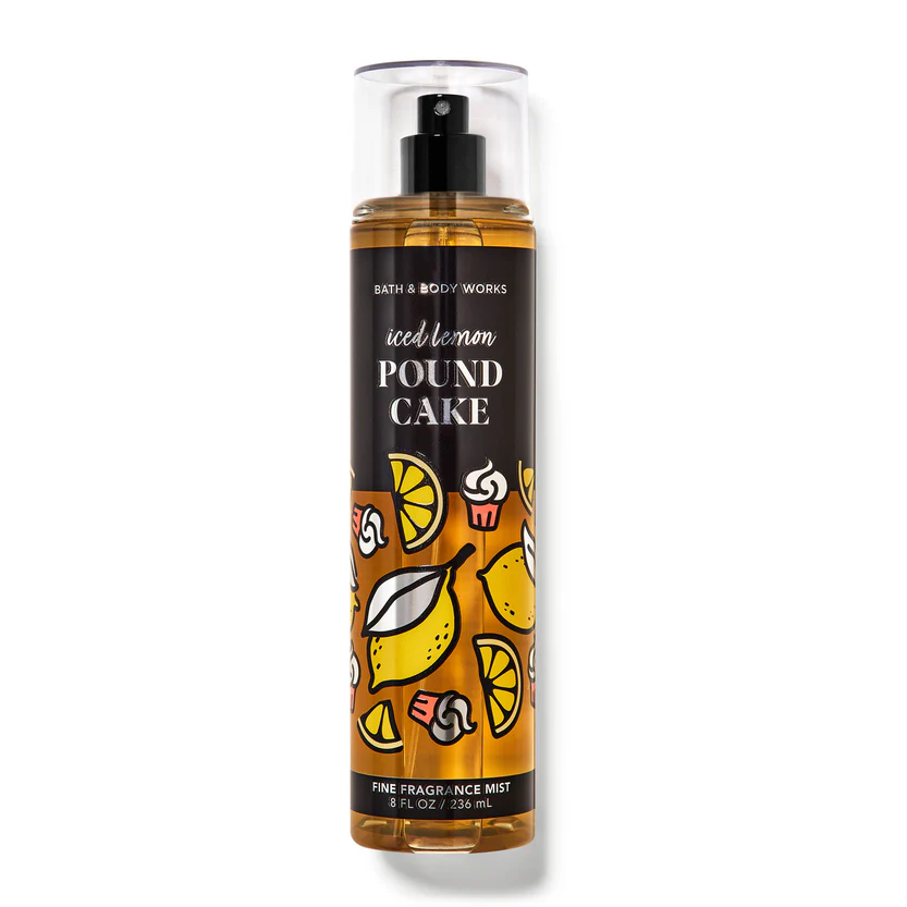 Bath & Bodyworks Iced Lemon Pound Cake Body Mist 236ml