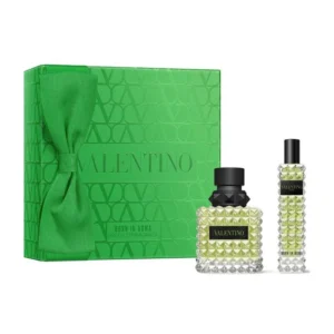 Valentino Born in Roma Green Stravaganza Edp Gift Set PCs (50ML + 15ML)