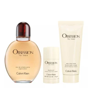 Calvin Klein Obsession for Men Edt Gift Set 3PCS