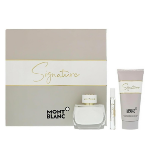 Montblanc Signature Elixir Edp Gift Set 3PCS (90ML + 7.5ml + 100ML Lotion)